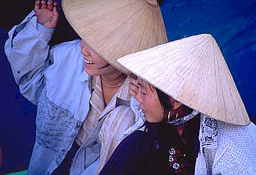 Girls in a boat